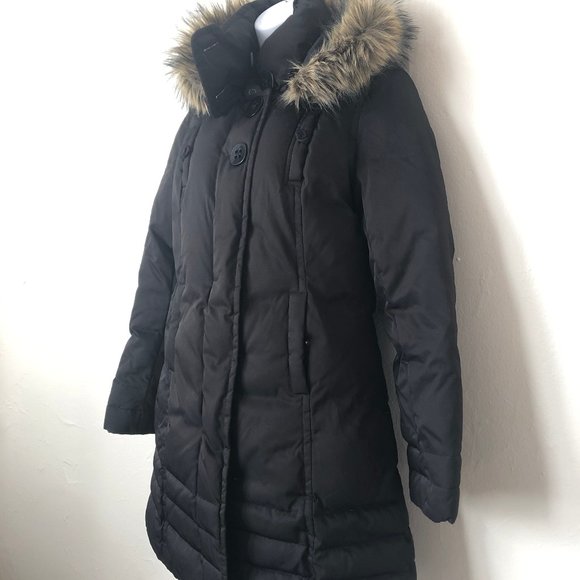 Soia & Kyo Down puffer coat black Sz Small (4/6) - Picture 3 of 11